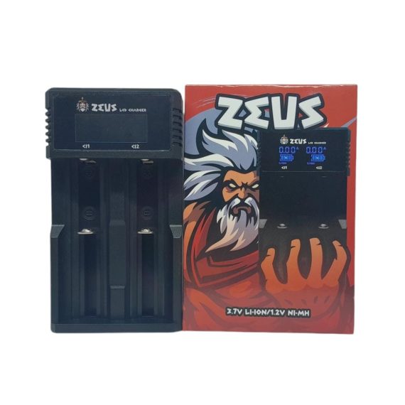 ZEUS SMART FAST CHARGING LCD 2 SLOT