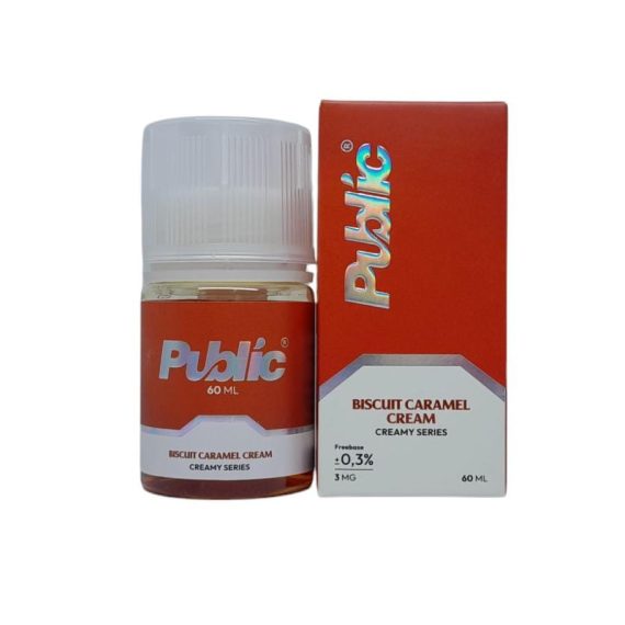 PUBLIC BISCUIT CARAMEL CREAM