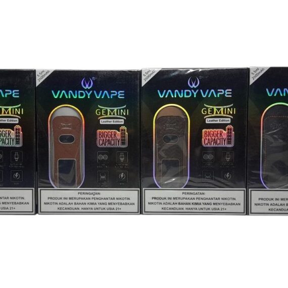 VANDY VAPE GEMINI LEATHER POD KIT 2400MAH 80W