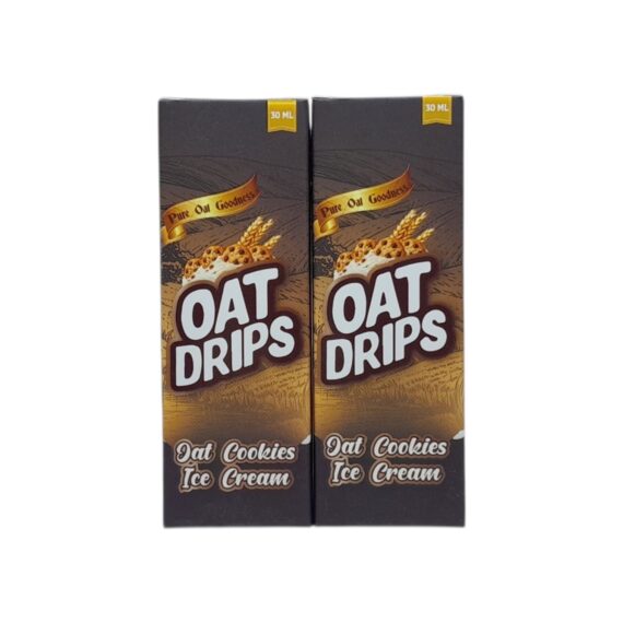 OAT DRIPS OAT COOKIES ICE CREAM PODS FRIENDLY