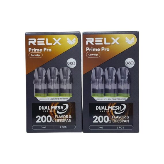 RELX PRIME PRO CARTRIDGE 1 PACK ISI 3PCS