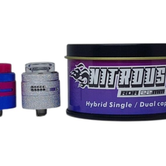 RDA NITROUS DUAL CAP 22MM