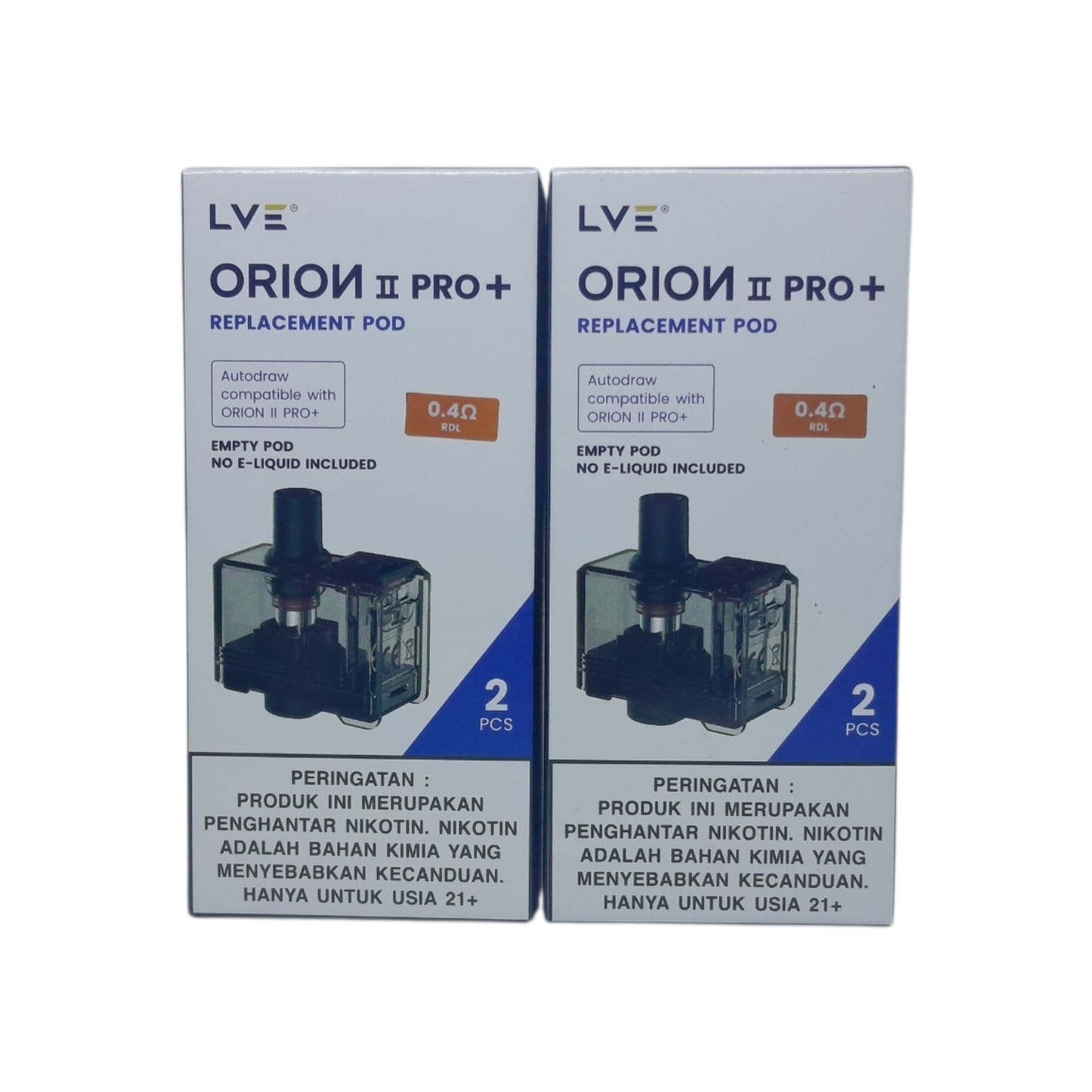 ORION II PRO+ CARTRIDGE 1 PACK ISI 2PCS